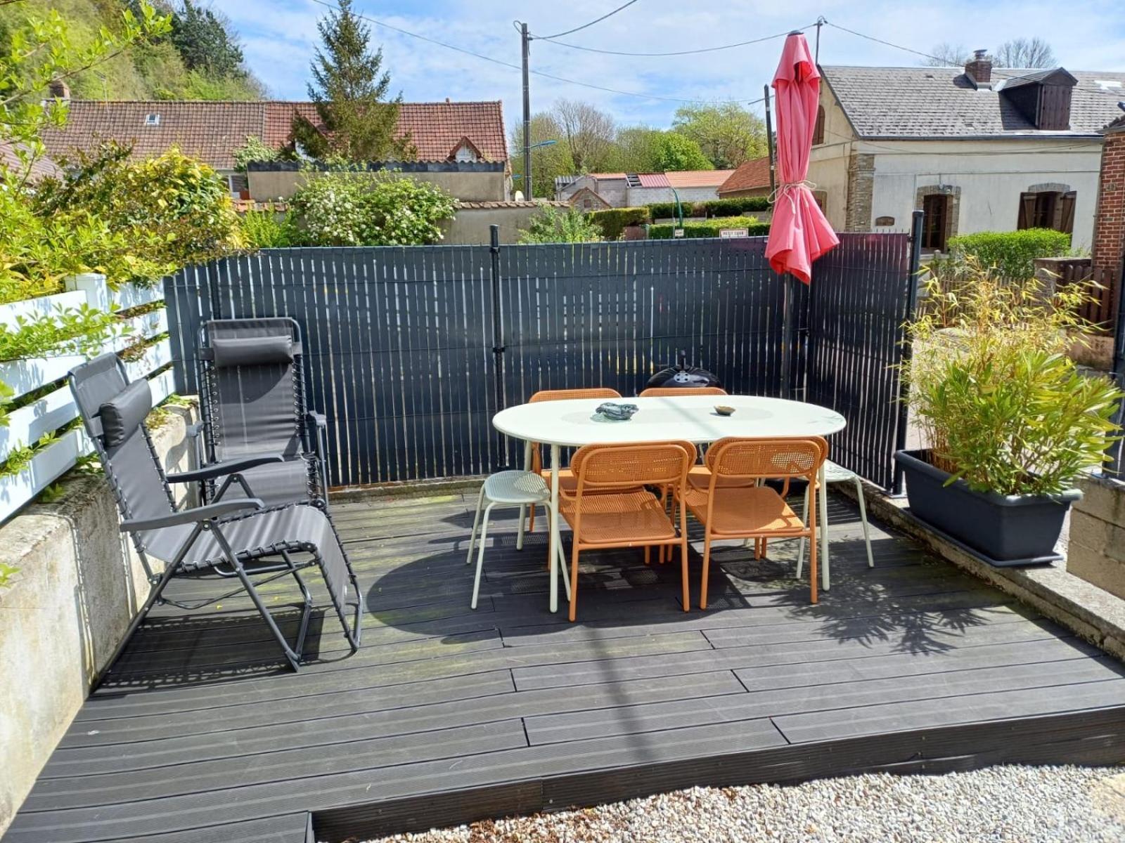 Agreable Maison 3* En Bord De Mer ディエップ エクステリア 写真